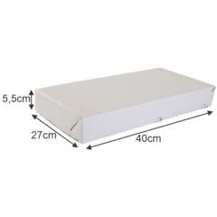 Caixa de Papelão – Salgado 3 Branca/Parda