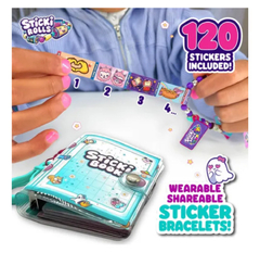 Sticki Rolls Book 120 Stickers (7794008102004) - Flying Kites