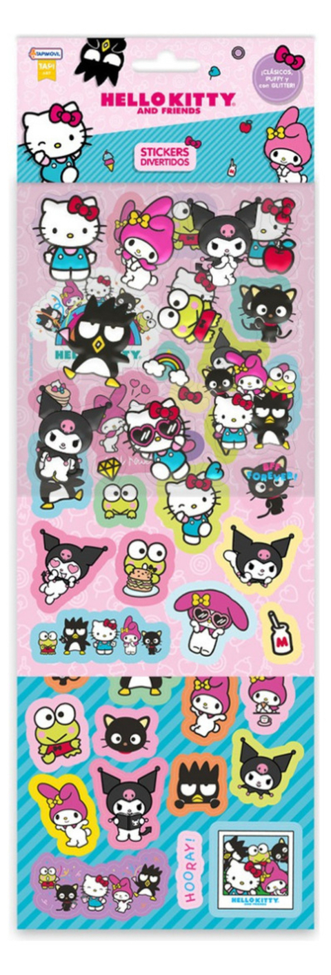 Stickers Divertidos Hello Kitty x3 (7794008098376) - comprar online