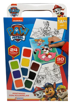 Pintando con Acuarelas Paw Patrol Tapimovil (9789878908106) en internet