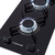 Imagem do Cooktop Semplice 2 Bocas Safanelli Preto Bivolt