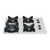 Imagem do Cooktop a Gás Fischer 4 Bocas Tripla Chama Infinity com Trempe de ferro fundido Mesa Vidro