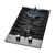 Cooktop a Gás Fischer 2 Bocas Platinium com Trempe de ferro fundido Mesa Vidro