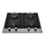 Cooktop a Gás Fischer 4 Bocas Platinium com Trempe de ferro fundido Mesa Vidro - comprar online