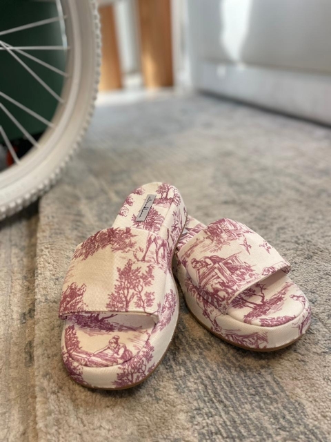 Slide Matisse Toile de Jouy