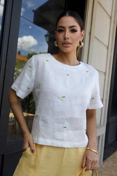 Blusa Bordada Nina
