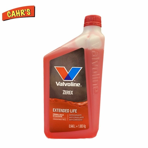 Liquido Refrigerante Rojo 1 Lt Valvoline