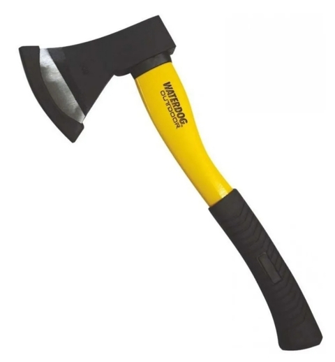 Hacha Waterdog Camping 7160 800 Grs Mango Anatomico Goma