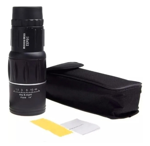 Monocular Hokenn 16x52 Antireflejo Resistente Al Agua