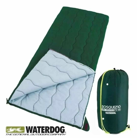 Bolsa De Dormir Termica Waterdog Bosque 210 0º + Aislante