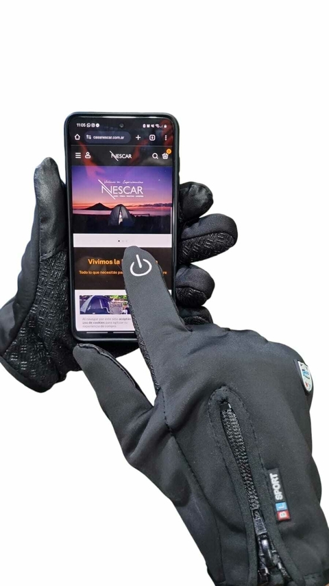 Guantes Softshell Ski Moto