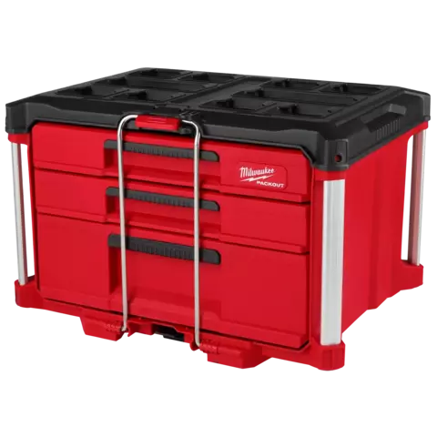 Caja de Herramientas De 3 Cajones Milwaukee Packout 48-22-8447