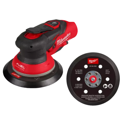 Lijadora Roto Orbital aleatoria M12 FUEL de 6" 2584-20