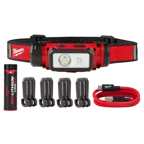 Linterna frontal REDLITHIUM USB Hard Hat Milwaukee 2163-21