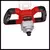 Mezclador Batidor Pintura Cemento Enduido Yeso 18v Einhell TE-MX 18 Li