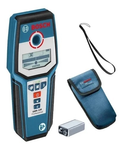 Detector De Materiales Bosch Gms 120 Madera TensiÑn Metales