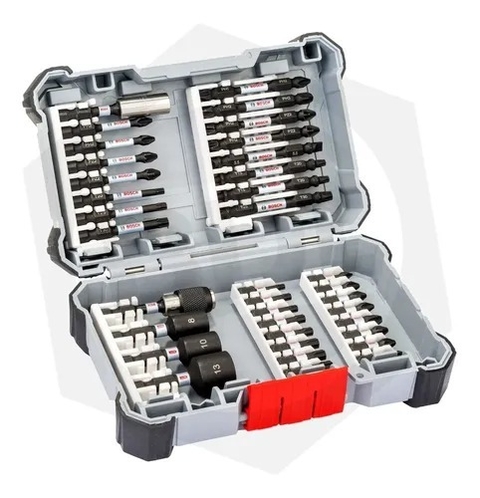 Set De Puntas Y Tubos Impact Contrl Bosch 36 Pz C/estuche 2607017568