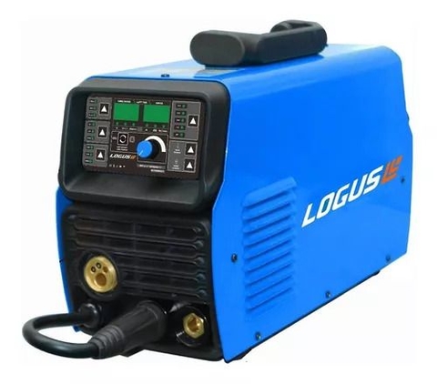 Soldadora inverter Logus SLM-210 azul y negra 220V