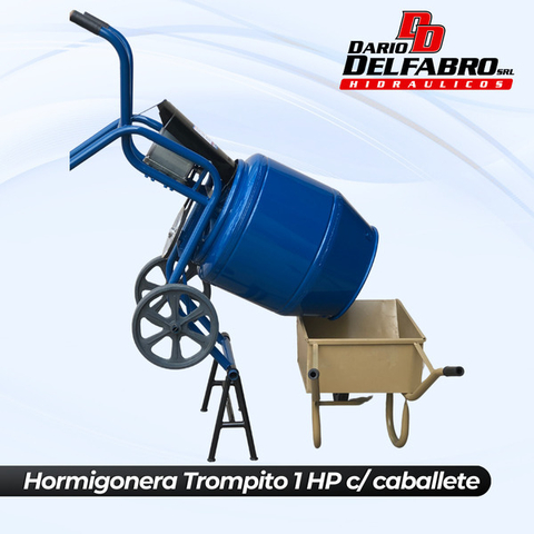 Hormigonera Trompito 1 HP c/ caballete