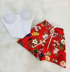 Short Tecido Estampado ZA na internet