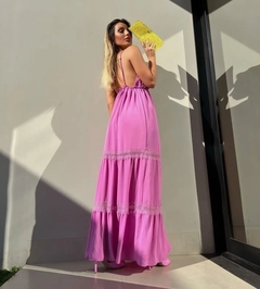 Vestido Longo Lilás MA - comprar online