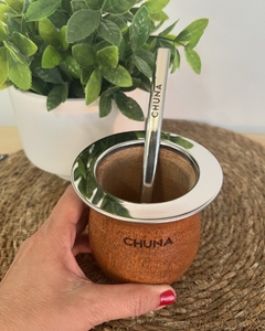MATE NEPTUNO ALGARROBO Y ACERO - comprar online