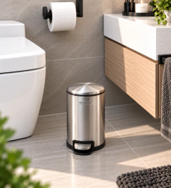 TACHO ACERO CIERRE SOFT SILVER RED