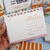 Calendário personalizado A6 2025 - comprar online