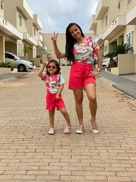 Conjunto Tie Dye filha
