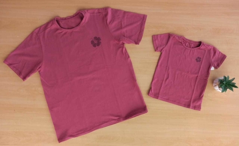 T-shirt terra cota infantil masculino