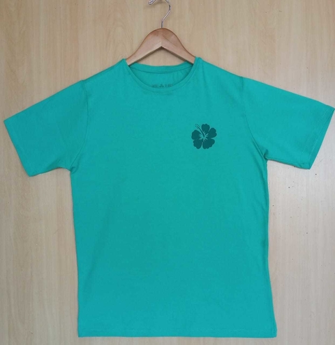 T-shirt infantil: Cor verde esmeralda