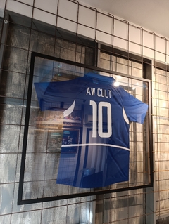 Moldura Quadro para Camiseta Camisa Grande 80x90 cm Fundo Transparente - AW CULT - Molduras Sob Medida, Quadros Personalizados e Molduras para Camisa
