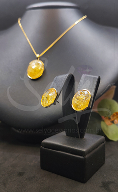 Conjunto Folheado a Ouro - loja online