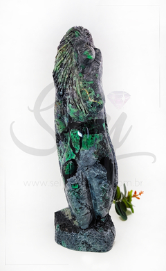 Escultura Mulher - Esmeralda