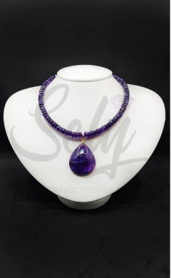 Colar Exclusivo - Ametista Qualidade Extra - comprar online