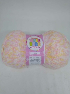 Lã Fio Mais Bebê Cores 9562 Por Do Sol 100g - comprar online