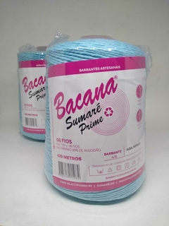 Barbante Bacana Expresso Prime 6 Fios Azul Tiffany 419m-600g - comprar online