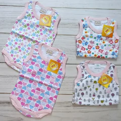 Sassy body sin mangas estampado beba - 3007