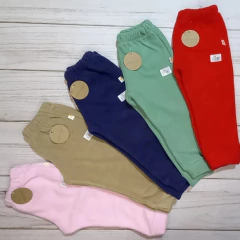 Naranjo pantalón polar bebé con puño - 4459 - comprar online