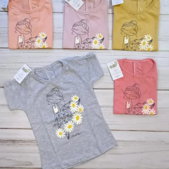 Cheito remera manga corta beba "bailarina" - 7319 - comprar online