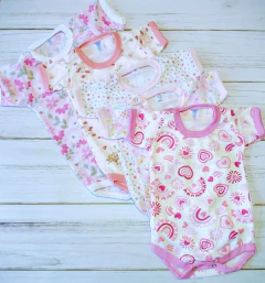 Dos Soles body manga corta estampado beba - comprar online