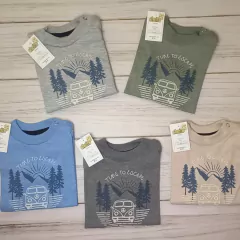 Cheito remera manga larga bebé con broches "escape" - 7271 - comprar online