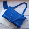 Bolso maternal liso con cambiador y estuche