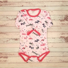 Pipino body manga larga estampado beba y varón - NBE
