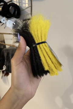 Dread Meio a Meio | 15cm | Amarelo - comprar online