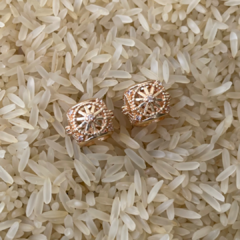 Strass Abaulado Dourado