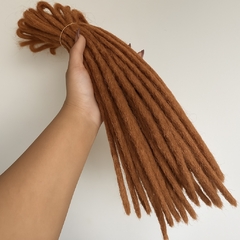 Dread Ruivo Alaranjado | 50/60cm | Pontas Fechadas - comprar online