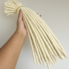 Dread Loiro Claríssimo | 50/60cm | Pontas Fechadas - comprar online