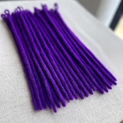Dread Roxo Quente | 40cm | Pontas Fechadas - comprar online
