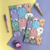 Caderno Pequeno Grampeado Pets Coloridos (A5 - 20,6X13,4cm) - Salve Papelaria